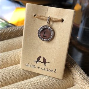 “L” charm for necklace